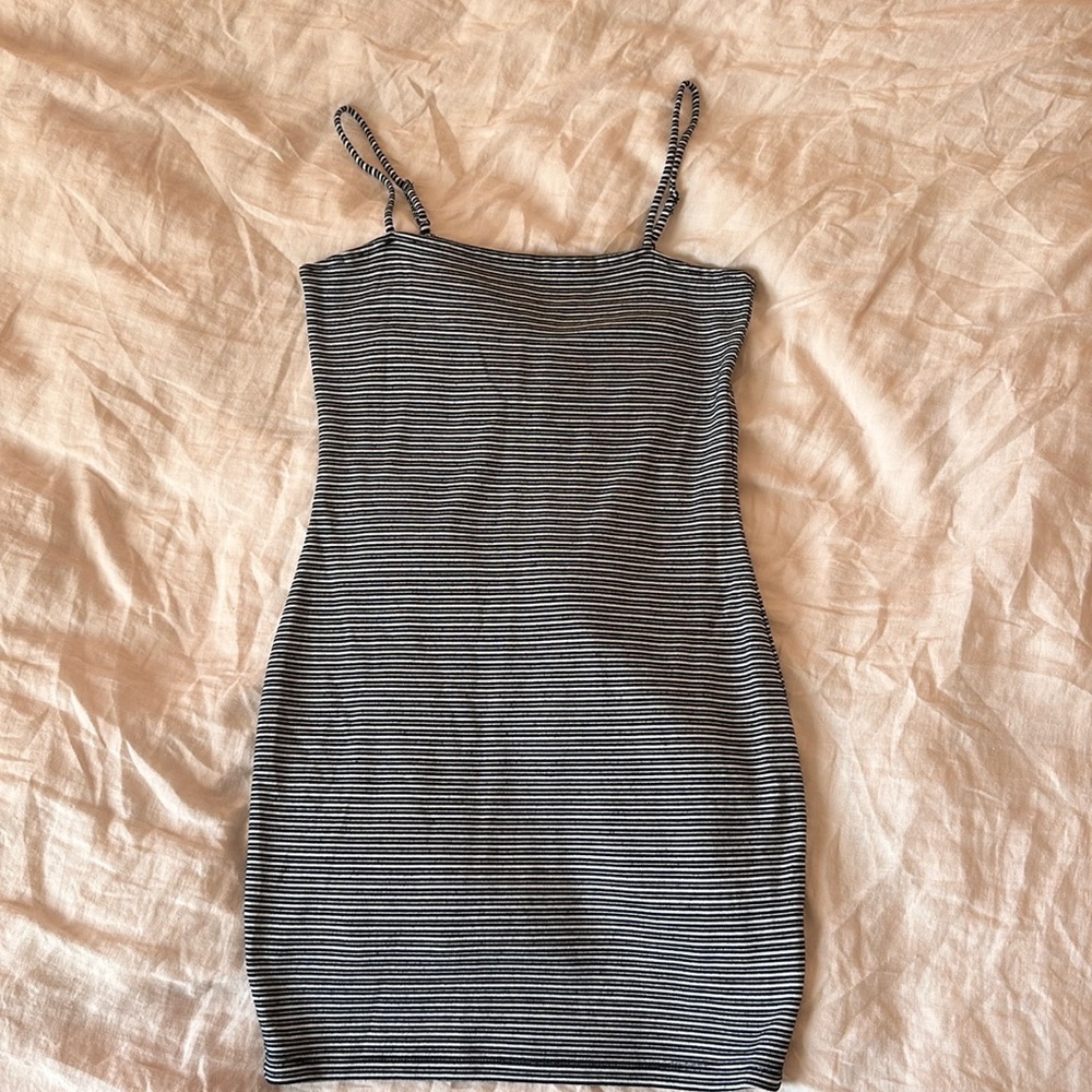 Cotton On Striped Bodycon Dress